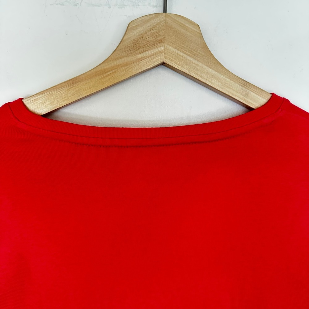 Talbots Pink Watermelon Long Sleeve Tee Shirt PS Preppy Polished 100% Cotton - Picture 5 of 7